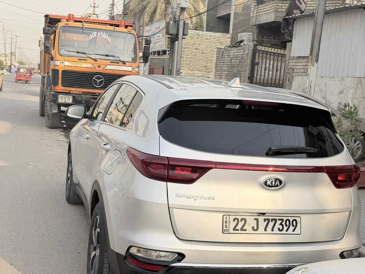 السلام عليكم
كيا سبورتج موديل 2022 لون سلفر وارد أمريكي بدون صبغ حادث جاملغ امامي راجع بارد ماشية 60,000ميل رقم أربيل بأسمي السعر 18,500$ 
 

الشراي يتصل ***********
