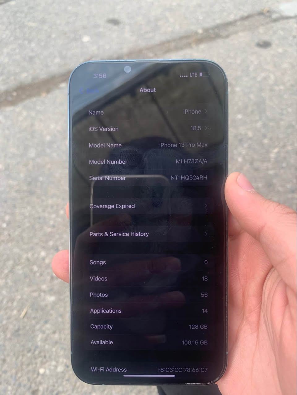 13 pro maks ١٢٨ گێگا ٢ سیم کارد zaa مۆبایلەکە زۆر جوانە ئیتارو شاشی زۆر پاکە بەس ئەو پشتەی شکاکوەو پاتری ٧٨ کەپس هەوا نادا بێ کرانەوەو بێ خەلەل قوفڵ٣٨٠$ بێ معامەلە شوێن سلێمانی Singapore


**إذا كنت صاحب هذا الإعلان وتريد حذفه لأي سبب، رجاءا أرسل رسالة إلى الدعم الفني**
