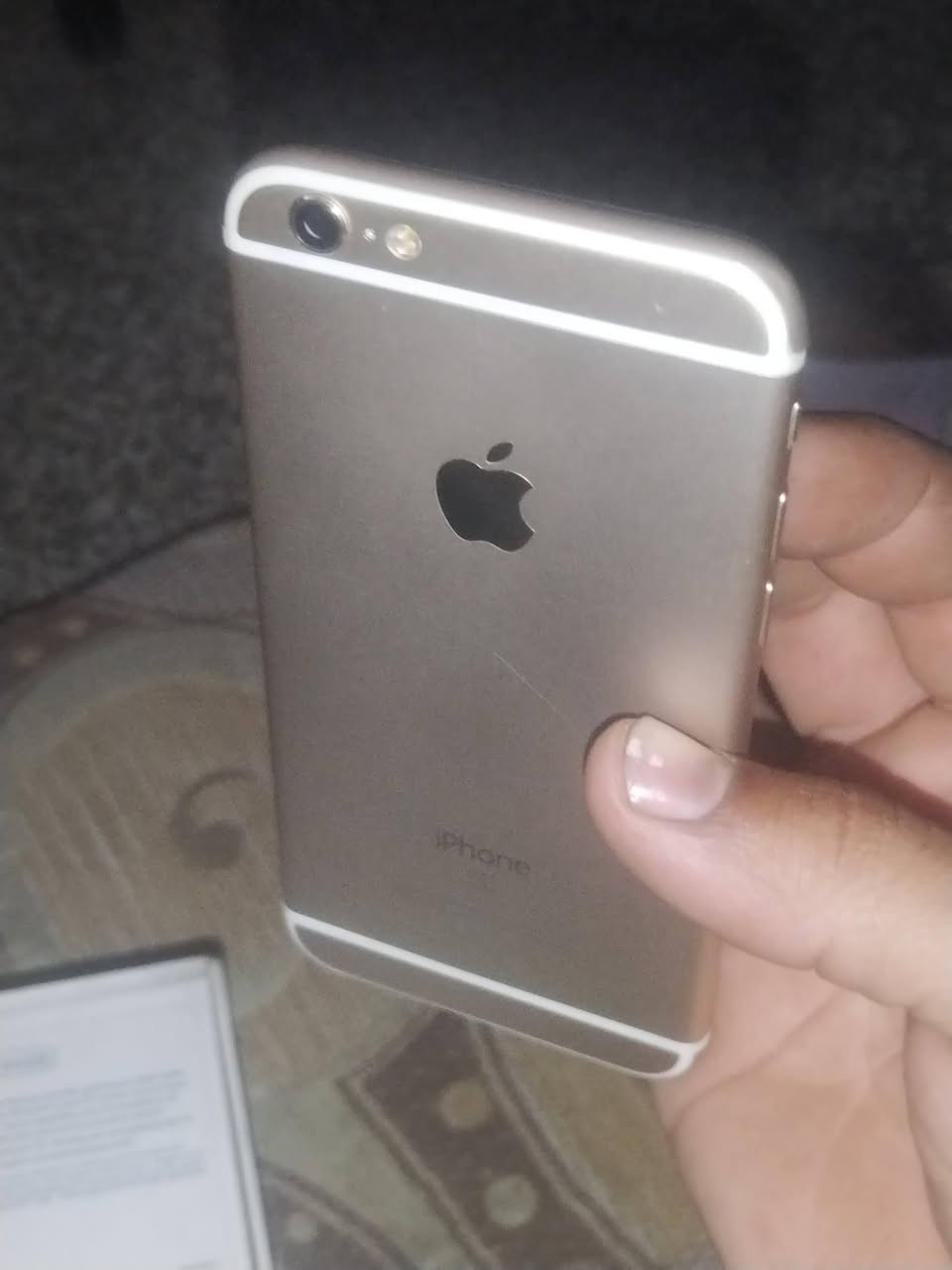ايفون 6 S للبيع فحم ابيعه علة وضعه هوة وكارتونته ذاكرة 64 نضافه فول مكاني بغداد الشعب متوفر توصيل 
رقمي بي واتساب *********** سعرة 25
