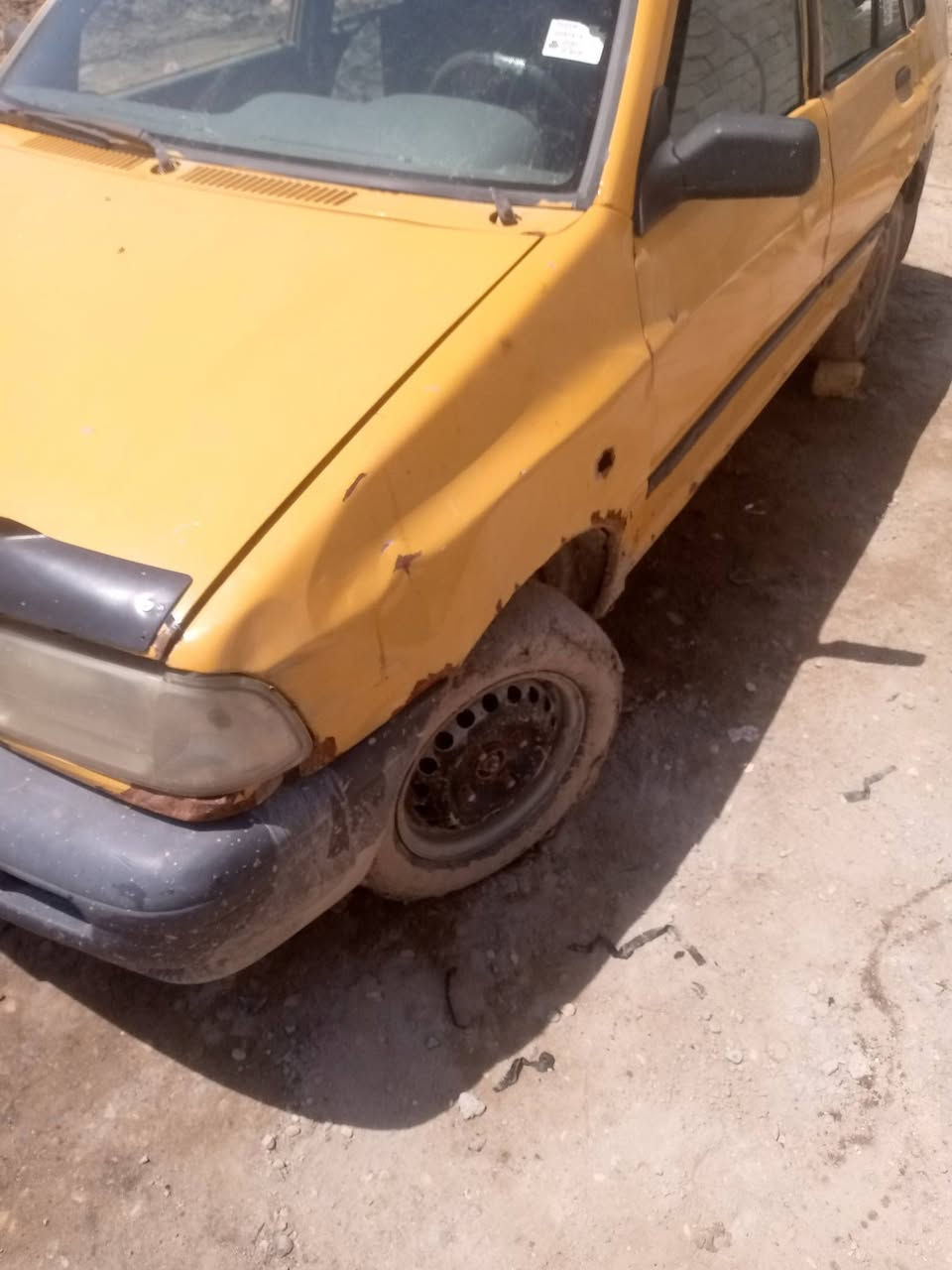 سلام عليكم سياره سايبه للبيع موديل 12 سياره جاهزه بس كاطعه نار ما تشتغل سعرها 8 بيها  مجال للشري مكاني ناصريه سبل شراي ينتصل ***********
