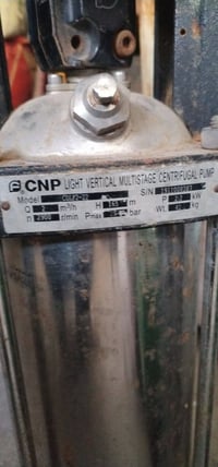 مضخة عمودية • ٢٢حصان • بابل