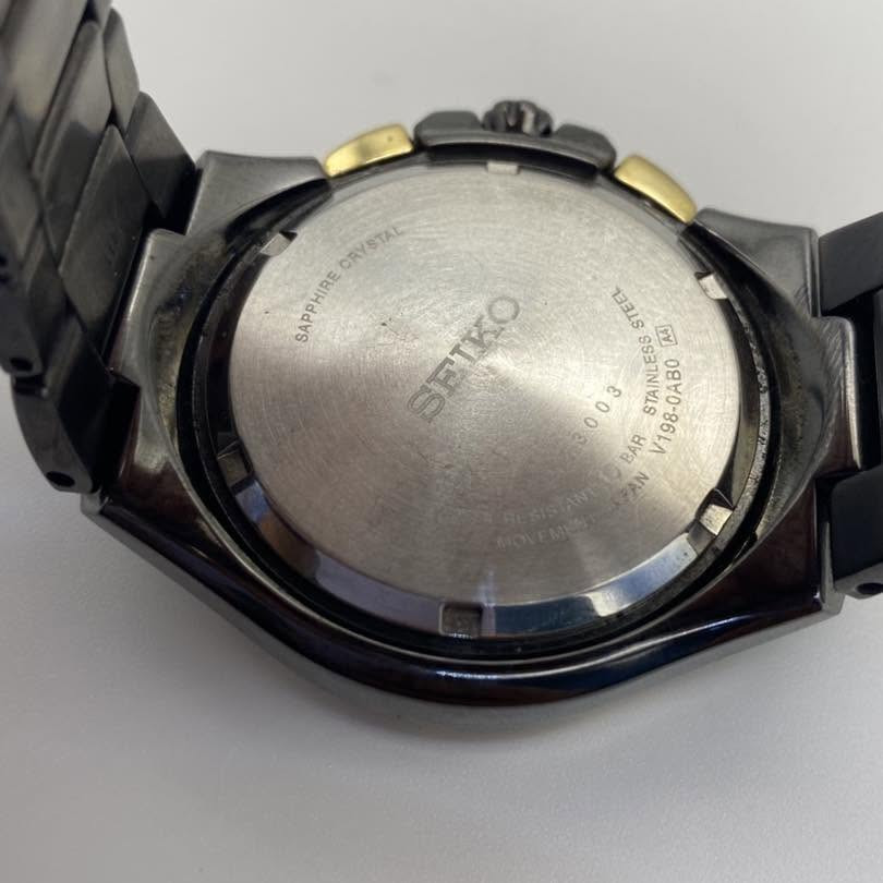 SEIKO
 Coutura Perpetual Solar Diamond Dial
سولر على الطاقة الشمسية 
الساعة مُميزة جدًا 
سنتر لايام الاسبوع و للثواني و نظام الـ ٢٤ ساعة 
قياس السنة الكبيسة و نظام لحفظ الطاقة
٧ عقارب  
١١ حبة الماس حقيقي 
طلاء الساعة Black Ion
قطر الساعة ٤٢.٥ بدون الزمبلك 
نظافة مُمتازة


**إذا كنت صاحب هذا الإعلان وتريد حذفه لأي سبب، رجاءا أرسل رسالة إلى الدعم الفني**