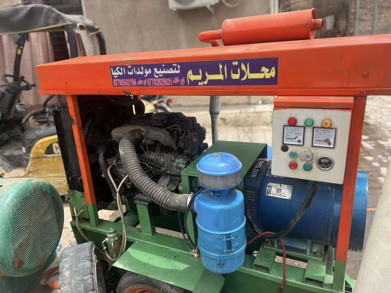 مولد كيا بنكو ستندر راس توليد ٣٠ كيفي ثري فيز المحرك والتوليد مضمون الاتصال *********** وسام ابو عباس

