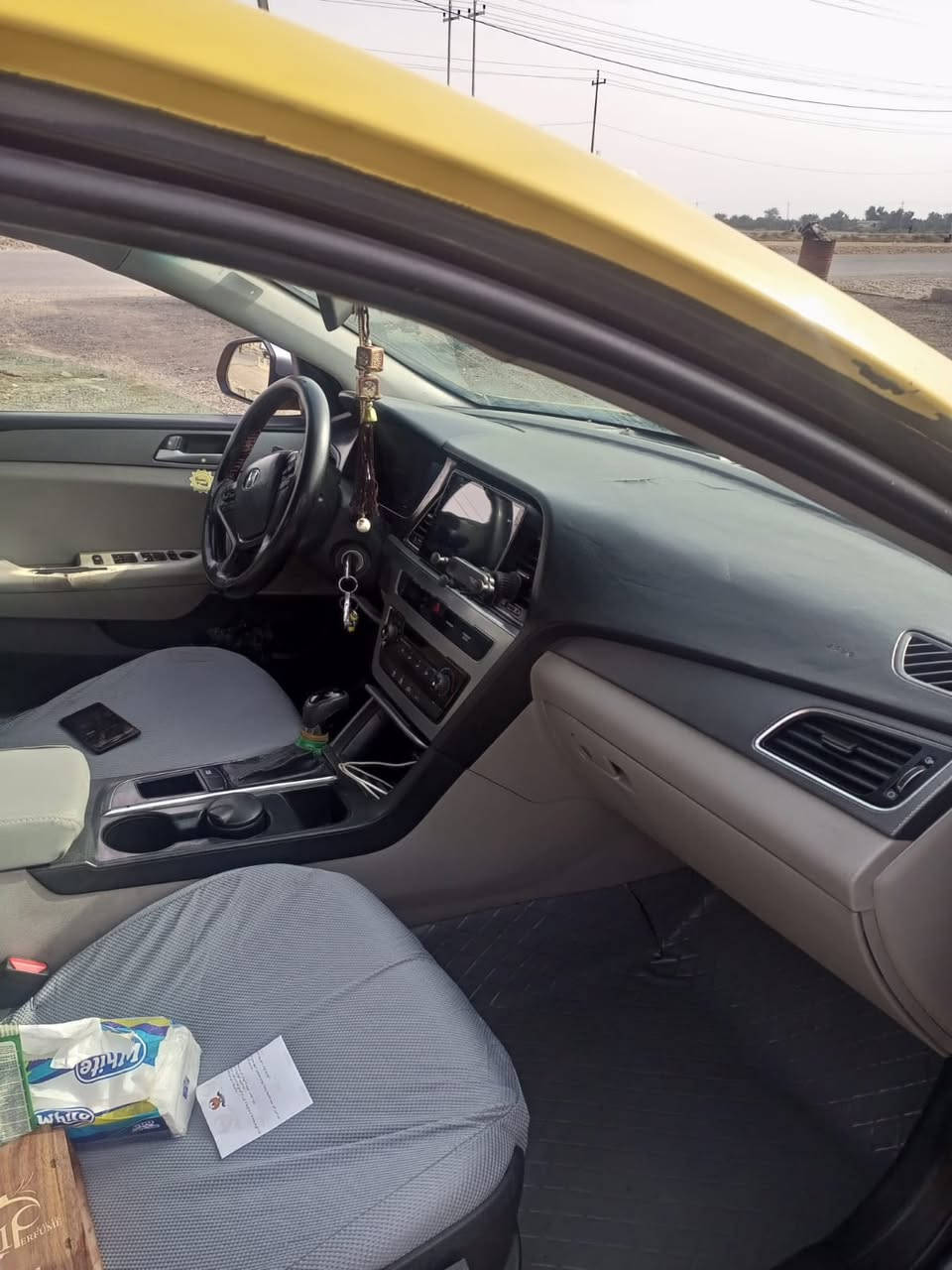 السلام عليكم سونات 2015 امريكي للبيع فقط
سياره جاهزه مكبنه كير صدر تخم تاير 
رقم بابل انكليزي
حادث سياره خشم البنيدمصلح نفسه سياره ليبل واحد مكفوله وسونار موجود مكان ديالى بلدروز 
سعر 105 بيها مجال قليل 

‭0781 510 3652‬
