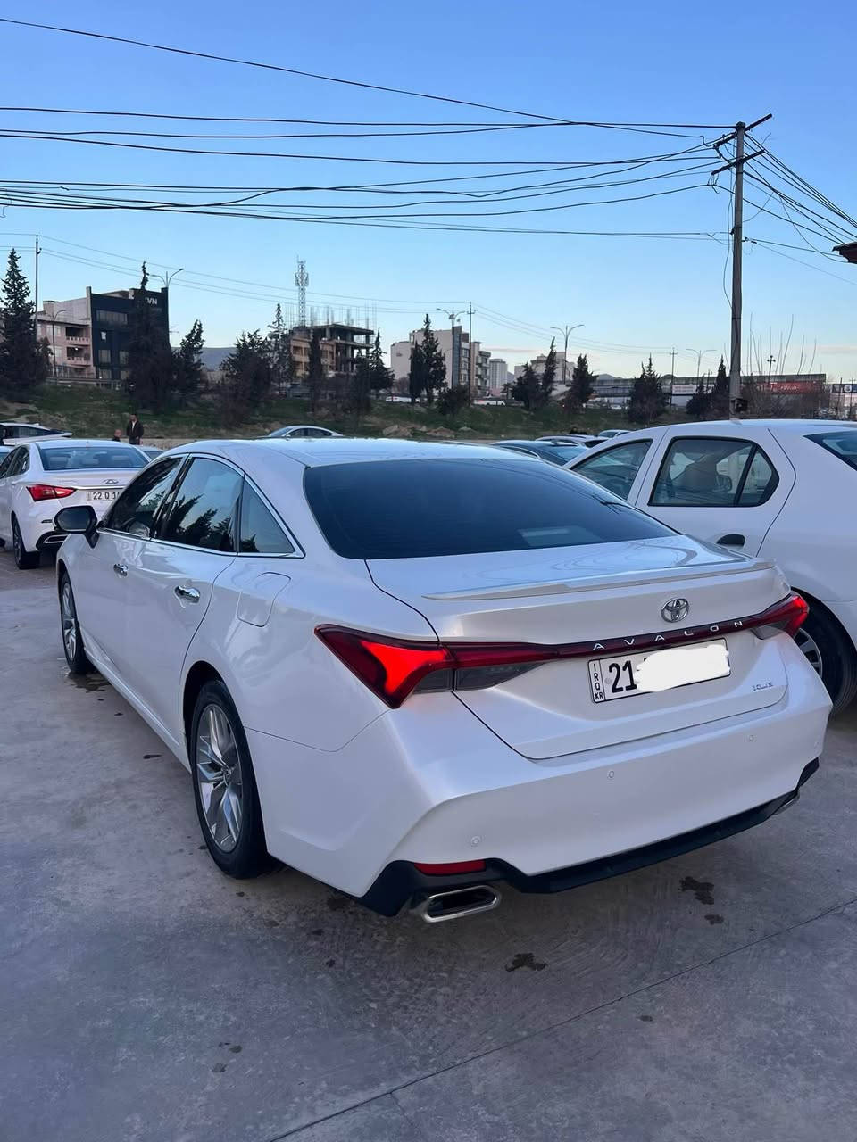 Toyota Avalon XLE 2022/6
69.000 km  ***********
‎تۆیــۆتــا ئــەڤــەلۆن ٢٠٢٢ مانگی ٦ 
‎مواصــفات خـلــیجــی دەرەجە دوو
‎تەنها ٦٩ هەزار کم ڕۆشــتووە
‎دەعامی بۆ دەعــامی بێ بۆیاخ بێ تەعدیل
‎بەصمە، سڵایت، ناو زەرد، کوشن جلد
‎دوو کوشن کارەبایی، کوشن هیتەر
‎ڕاداری خەتی جادە، ڕاداری پێشەوە و ڕاداری ئاوێنە
‎شاشە و کامێرا تەحدید سرعە و سوکان ڤۆلیۆم
‎لایت لید و زینۆن تەبرید مەرکەزی
‎پێش  و دوا حاسەی بیلاد  ...زۆر مواصفاتی تر
‎سەیارەکە زۆر جوان و تازەیە هەردوو بەصمەی شەریکەی ماوە ،،گێڕ و مەکینە بەشەرت✅
‎سەنەوی و ژینگە و ڕەقەم تا ٢٠٢٨  تازەیە
‎هیچ مەسرەفی نیە هەموو گیانی لەسەر دەقی شەریکەیە  ناونیشان سلێمانی
‎تەنها بۆ فرۆشتن *********** السليمانية, العراق
