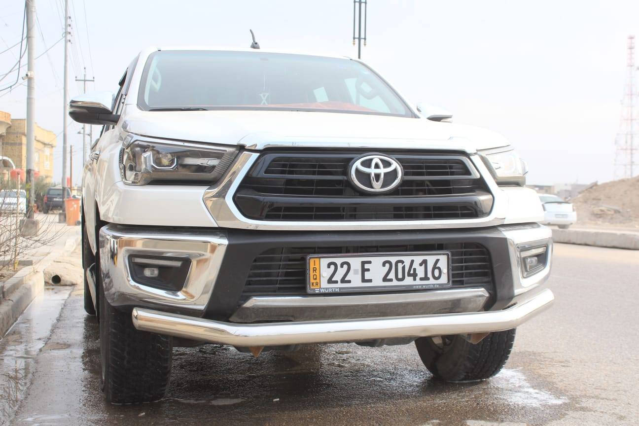 بيكب هايلوكس دبل قمارة مديل 2022
ساز سعودي 4x4 
مواصفات الساز السعودي معروفة تبريد قطعتين وكشنات 
بدون حادث 
السعر : 320$
للأستفسار ‏‪0774 207 5513‬‏
