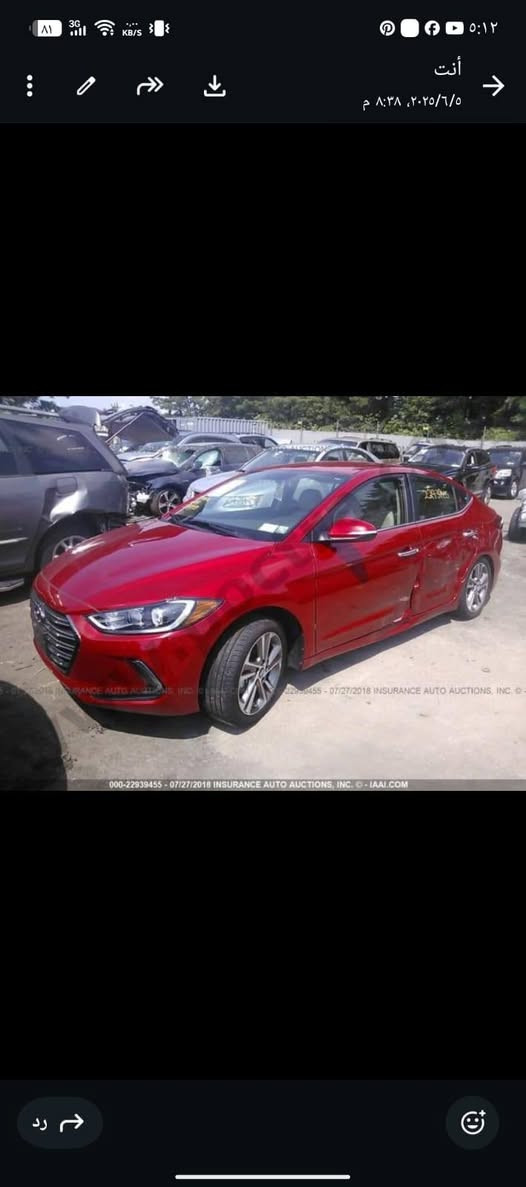 السلام عليكم
للبيع النترا ١٧ لمتد فول حادث خفيف شخط بابتين وبغداد بيها بنيد موثق فديو حادث بغداد
سياره رقم اربيل باسمي رقم جديد
جديده معنى الكلمه جاهزه متصرف عليها دينار حته دهن كير ومكينه جديد ماشيه ٨٠ الف حقيقي وديها سونار وتاكد من صحه كلامي سعر 130$ بيها مجال قليل كلش حق جيتك رقم *********** بي وتساب مكان السياره دوره تحويل مباشر 
مواصفات
مكينه 2000 دوش
كير اي تي
٤ دسك امامي خلفي
اشيار مري
كامره دواره
ترحيب
صندوك بصمه
بيبان بصمه
بصمه تشغيل
انظمه قياده
كشن جلد كهرباء
تحديد مسار
رادار جانبي
مرأه ذكيه
شاشه اعطال
وبيها بعد هواي مواصفات
