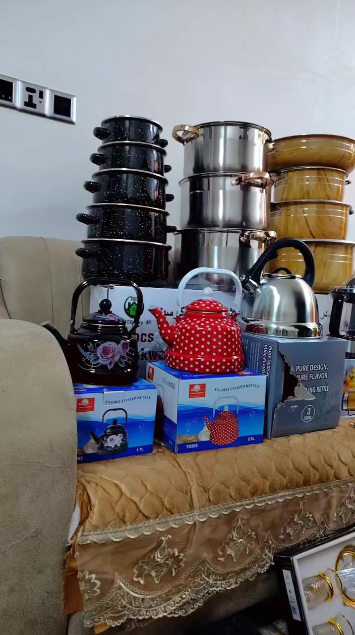 الاسودب٢٢
الستيل الثقيل ب٤٧
الجوزي تيفال ب٣٣
توصيل كل محافضات٣الاف
قواري ٣لتر و٢لتر واحد لتر


**إذا كنت صاحب هذا الإعلان وتريد حذفه لأي سبب، رجاءا أرسل رسالة إلى الدعم الفني**