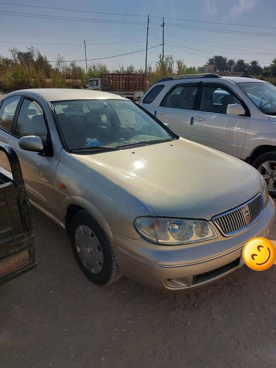 السلام عليكم نيسان صني ٢٠٠٥ نجف بسمي صبغ حزام  السعر ٧٧ بي مجال *********** مكلف
