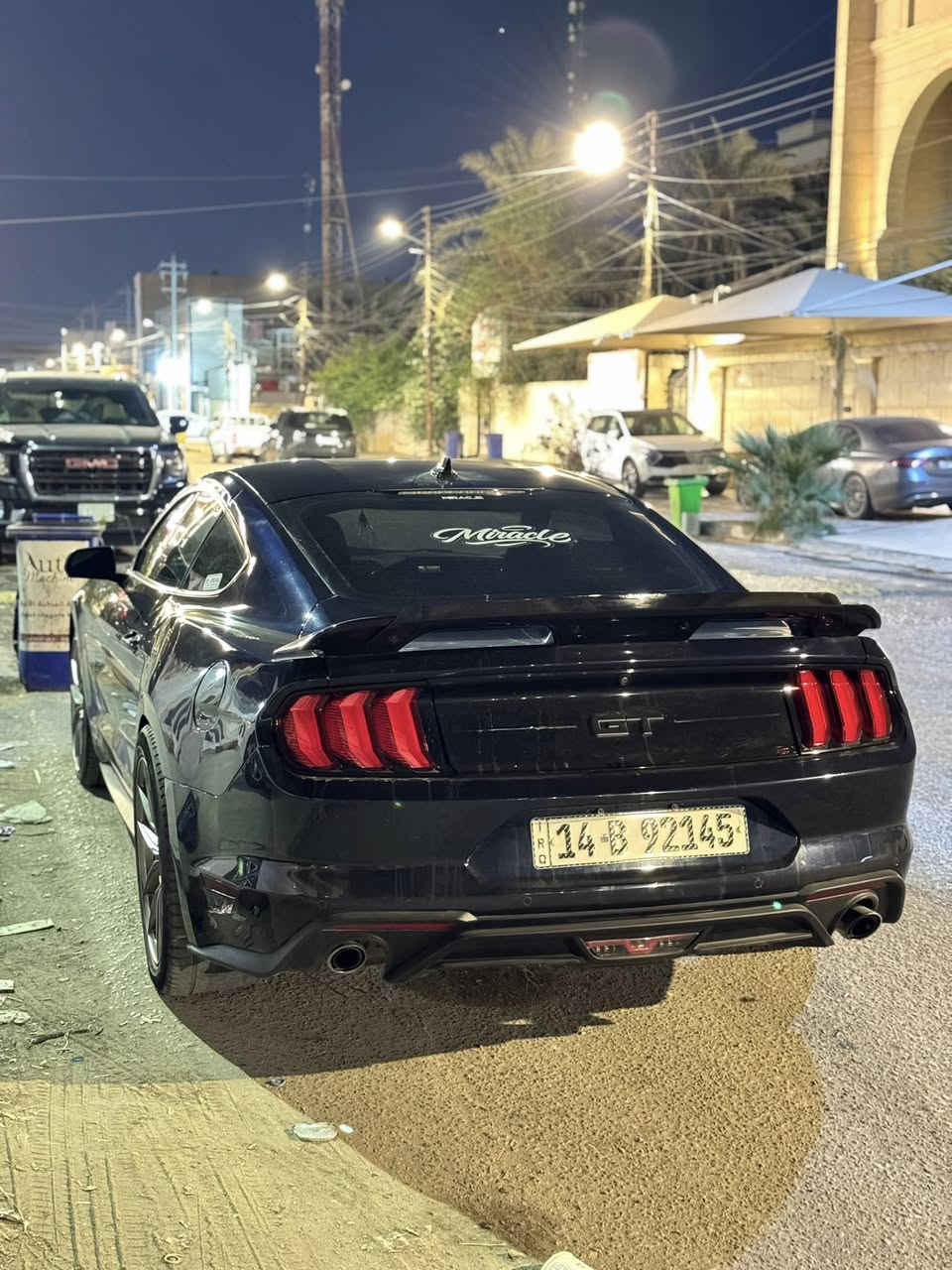 FORD MUSTANG ECOBOOST BLACK EDITION 
موستنك ايكو موديل ٢١ 
المواصفات 
رادار امامي +خلفي +رادار بلمري 
تحديد مسار 
تحذير تصادم 
بلاك ادشن قمارة ومري اسود بلاد
ويل فويسن ٢٠
شاشة كبيرة saync3
كشنات كهربات 
دخول ذكي بدون مفتاح 
وبقية مواصفات الموستنك 
السيارة عليها بلكات ريسنك
فلتر k&n
برمجة خفيفة 
عليها ادامة كاملة 
السيارة حلوة وناصبة كلش 
حادثها ٣ قطع بنيد وجاملغ الامامي مال السياق وجاملغ الخلفي جهة السايق بي تصليح كد شبر 
ماشية ٨٩ الف كيلو
للتفاصيل التواصل على الرقم
***********
