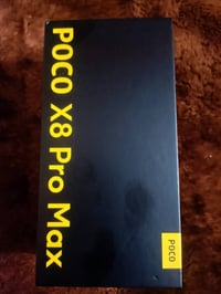 بوكو X8 برو ماكس • مستخدم اسبوعين • حي رسول