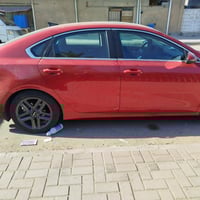 كيا فورتي موديل 2021 فئة EX حادث جاملغ وبنيد  ماشية 52 الف سيارة جديدة...