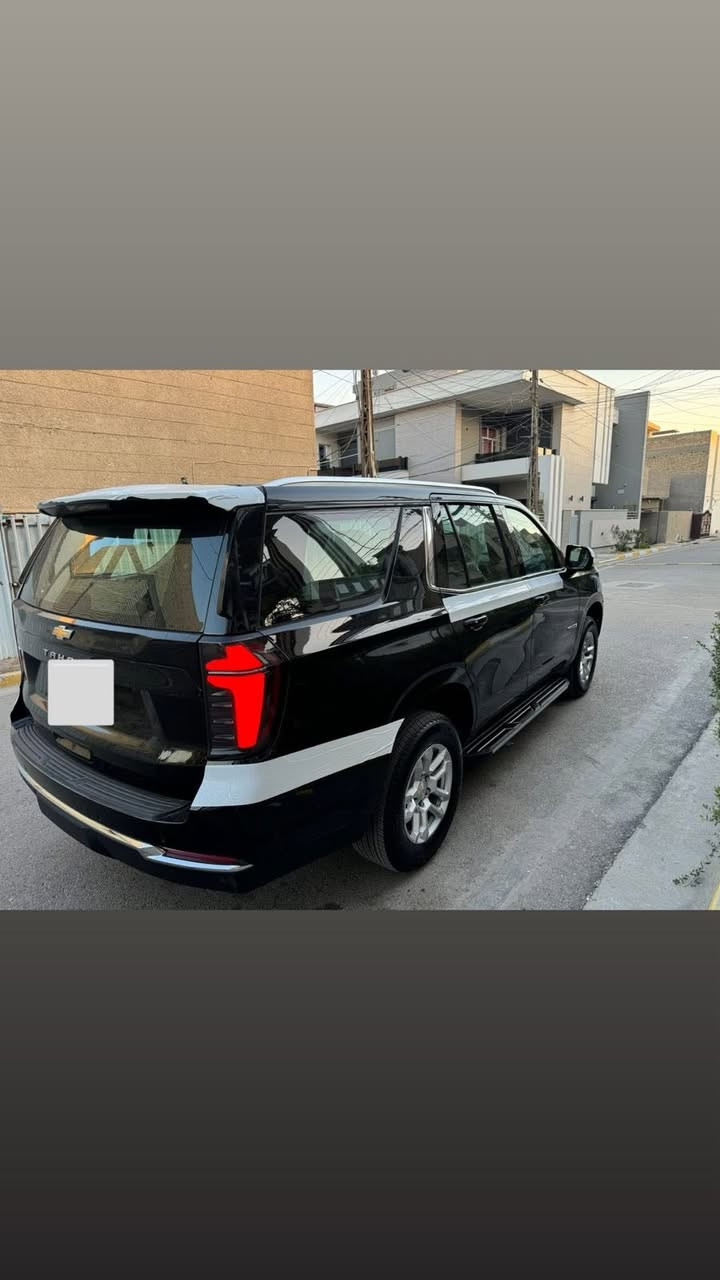 السلام عليكم
للبيع شيفروليه تاهو 2025 
خليجي وكالة المنصور  كفاله عامه من الخدوش والشخوط
مغلفة افلام حماية بالكامل ppf ضمان 10 سنوات
ممشى 15,000
محرك وكير كفاله عامه شرط الفحص
رقم بغداد باسمي تحويل ثاني يوم 
💲السعر57,900 وبيها مجال
🏠الموقع :  بغداد 
☎️الرقم: ***********
