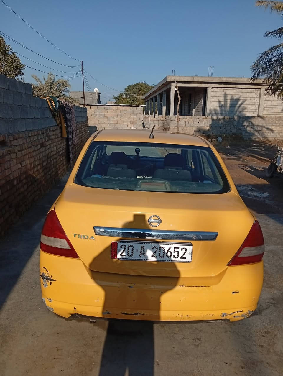 نيسان تيدا 2009  مصفره هيئه وغرامات هزه جديدة محرك 1600 جديد حاويه قبل شهر
السيارة بأسمي رقمها ديالى 
مكان السيارة ديالى بعقوبة 
السعر 53 وبي مجال للشراي 
***********
