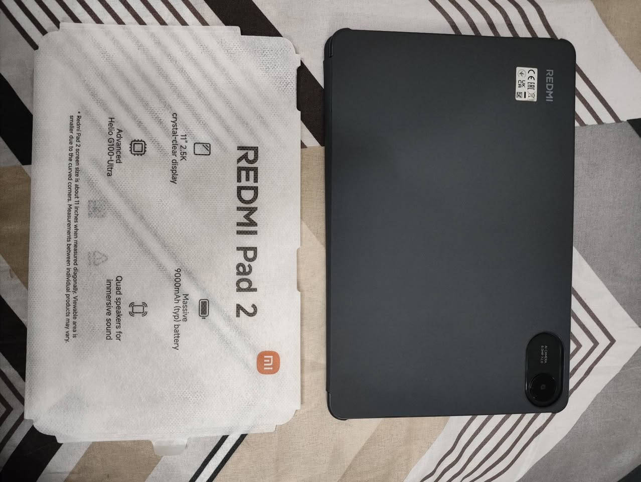 السلام عليكم
للبيع ايباد redmi pad 2 جهاز جدا نظيف استعمال قليل
اي فطر مابي 
فقط نقص شاحنه ضايعه 
بي ضمان استبدال وصيانه ينتهي الشهر ال10
السعر قيم بليرضي 
مكاني كاظميه 
***********

