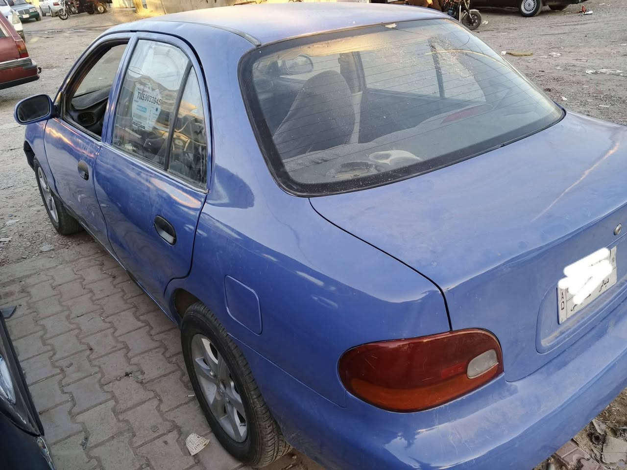 للبيع#
سيارة هوندا اكسنت موديل 94 رقم ديالى سنوية صاقطة بشرط التحويل كير عادي السعر 30 وبيها مجال مكان السيارة جلولاء الاتصال بالرقم 
***********
