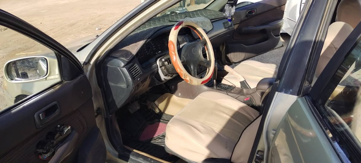 سلام وعليكم تيوتا كارينه مديل 1998 مكينه كير كفاله تخم تاير حداديه 70 %  مصبوغه عام. مع ضربه بل الجنطه. وتجي تفحص رقم بغداد دولي بسمي امداور بل النجف السعر 48 وبيها مجال رقم *********** العنوان نجف مشخاب،
