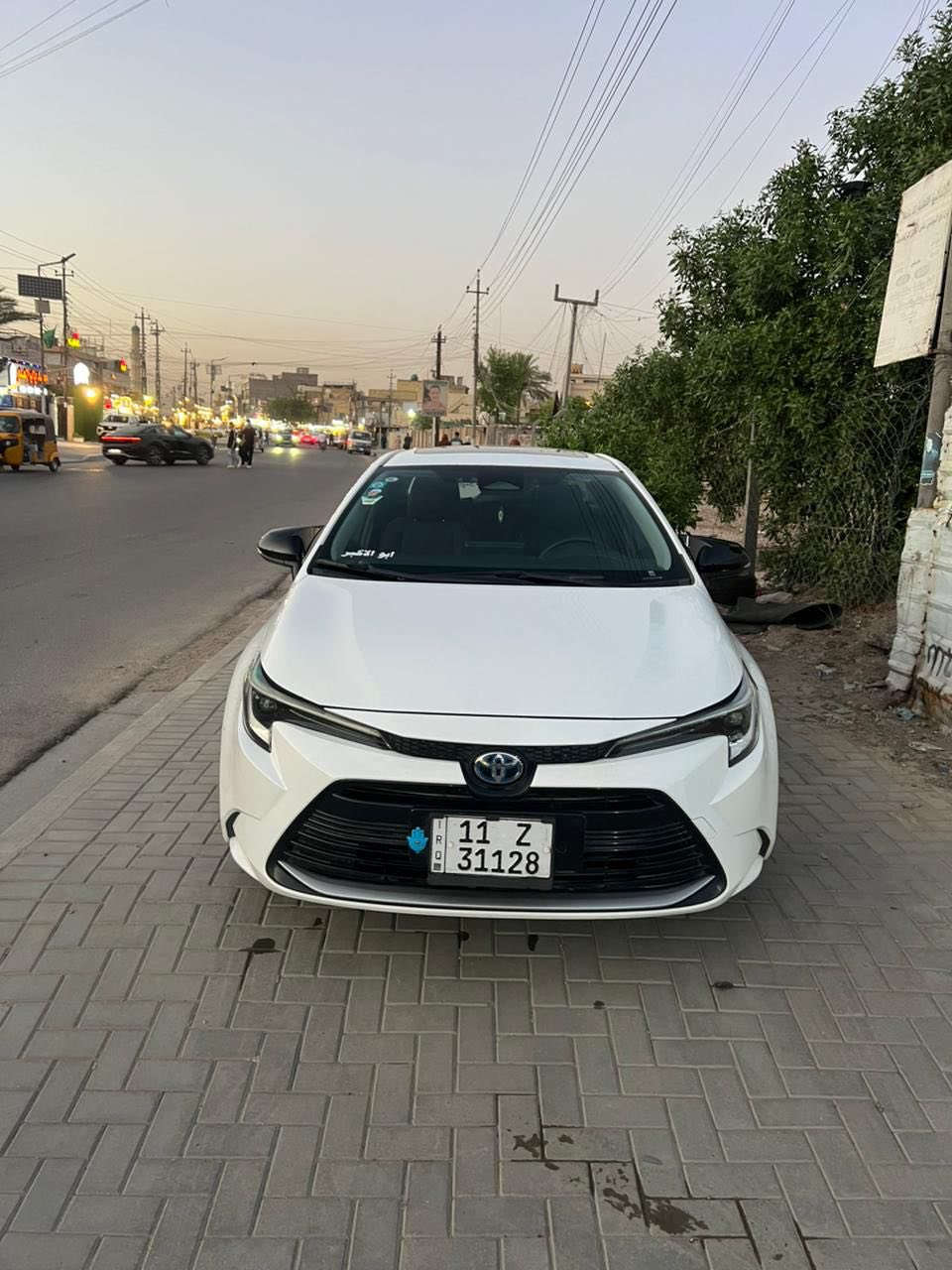 السلام عليكم كورلا 2024هايبرد الشكل الامريكي
السيارة بسمي تحويل ثاني يوم 

ماشيه 82 الف السيارة 

محرك 1.800 هايبرد HEV

✅ فول مواصفات
✅ بصمة ودخول
 ✅ ذكي وسلايد
 ✅ رادار امامي
✅ قيادة ذاتيه
 ✅ تثبيت مسار
 ✅ كامرة خلفية
✅ لايت زنون LED
✅ دشبول ديجتال 
✅ شاشة وكار بلي 

📍مكان السيارة بغداد حي الاعلام

للاستفسار :

***********
