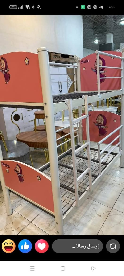 عرض خاص مجمع حسين الحسناوي 
سرير نفر 
كبير 
50الف 
سرير اطفال نفر 50 الف 
سرير طابقين 
السعر 115
عرض خاص 
***********
