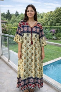 دشداشه نسائيه • كشمير • مقاسات L-4XL