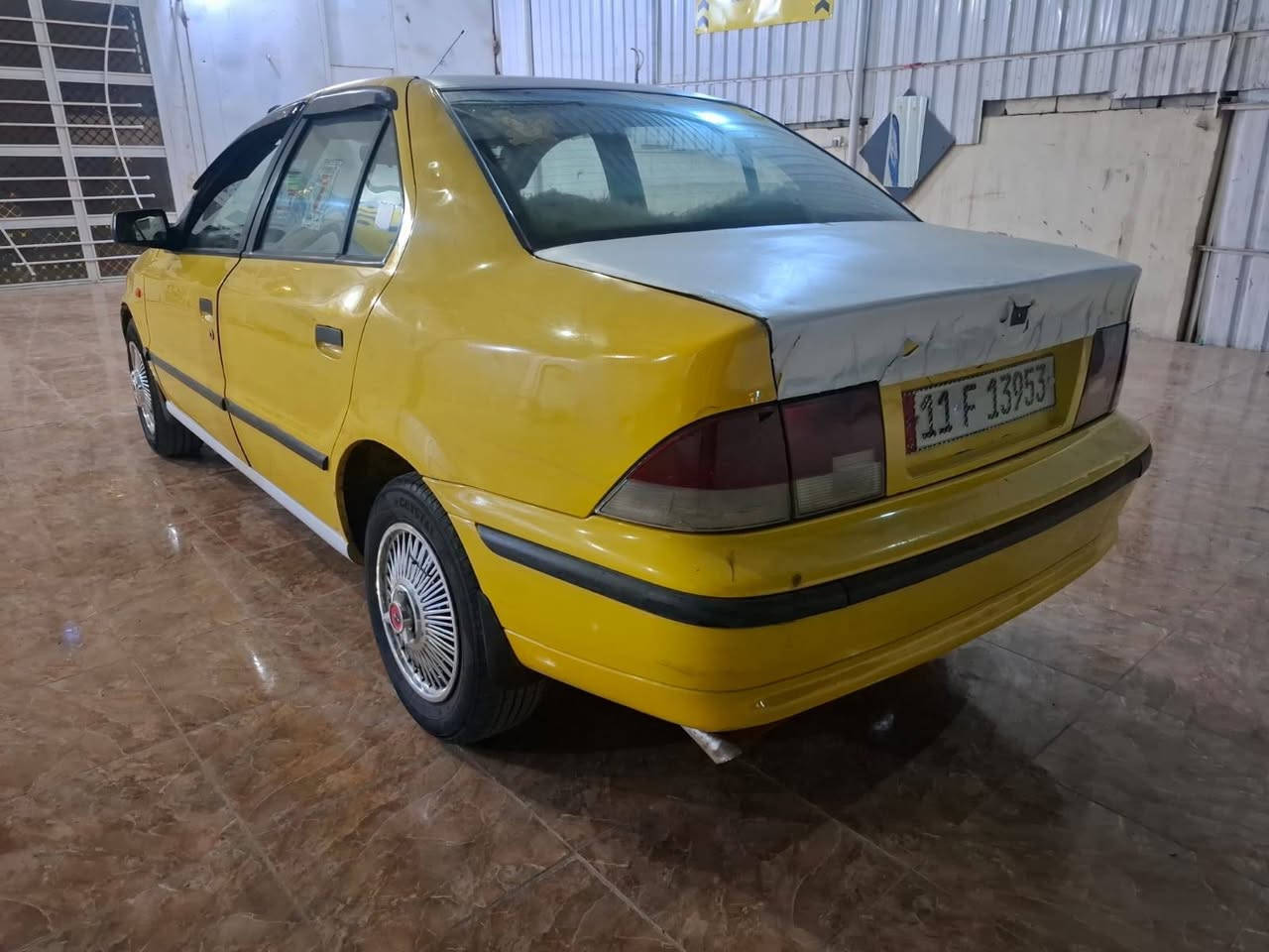 سمند موديل 2009 محرك لاصرف ولاتبخير صدر أمامي وخلفي جديد تخم تاير جديد دوشمه عام ارضيه وكشنات وسقف رقم دولي بغداد سياره جاهزه من كلشي مكان السياره واسط الزبيديه  السعر ٢٨ وبيهه مجال قليل كهربائيات فول سياره جاهزه 
***********
