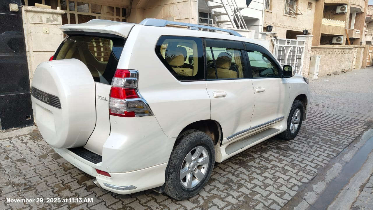 برادو تيوتا خليجي TXL 2016 للبيع (33$)

السياره مكفوله من اي حادث او ضربة او صبغ.. مع وجود رصعة صغيرة جدا موضحة بالصور
ماشيه 80 الف حقيقي

مشتريها زيرو على ايدي واني جناي مو صاحب معارض وكلشي بيها بلادي

رقم بغداد مشروع وطني بأسمي تحويل ثاني يوم
السعر قفلها (33$)
اي اسفستار رقمي (***********) موجود واتساب فقط (ابو ياسر)
مكاني بغداد-الغدير

مواصفاتها :
1-سلايت فتحة
2-مثبت سرعة
3-حساس خلفي
4-كاميرات خلفي وامامي
5- كشنات امامي كهرباء
6- اشارات بالمرآة
7- كشافات ضباب
8-كراسي مخمل بيجي
9-لايت اسود
10-شاشة اندرويد 14 مع وجود الشاشة الاصلية
11-مانع انزلاق
12-اربع جام اوتو
13-لايت زنون ناصي وعالي
14-زراك لايت
15-هوكات
16-ارضيات (كاعيات) اصليه
17-بصمات اثنين
18-تحكمات فول ستيرن
19-طفايه اصلية
20-نظام زحف
21-ترحيب
22-مري جانبي كهربائي (شفط)
23-تشغيل عن بعد
24- داخل بيجي
25- بلوتوث
26- منفذ AUX & USB
27-محرك 4.0 لتر 6 سلندر
28-اضائه داخليه
