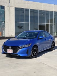 ﷽ نيسان سنترا 2024 SV شكل جديد 💙  سياره بدون صبغ بدون تبديل بدون كلير ...