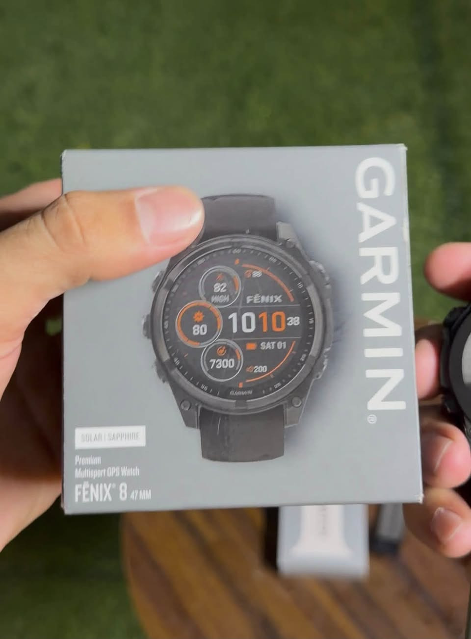 ساعة Garmin Fenix 8 saph solar 47mm Titanium
مستخدم جدا قليل مع ملحقات كاملة وهداية 🎁سير زيتوني الاصلي من شركة Garmin ولاسق شاشة و درع حمايه وسداده شحن  
المهتم فقط خاص احبتي 
للاستفسار خاص او واتساب *********** 
#ساعات_كارمن #جارمن #garmin ##fenix8⁩
