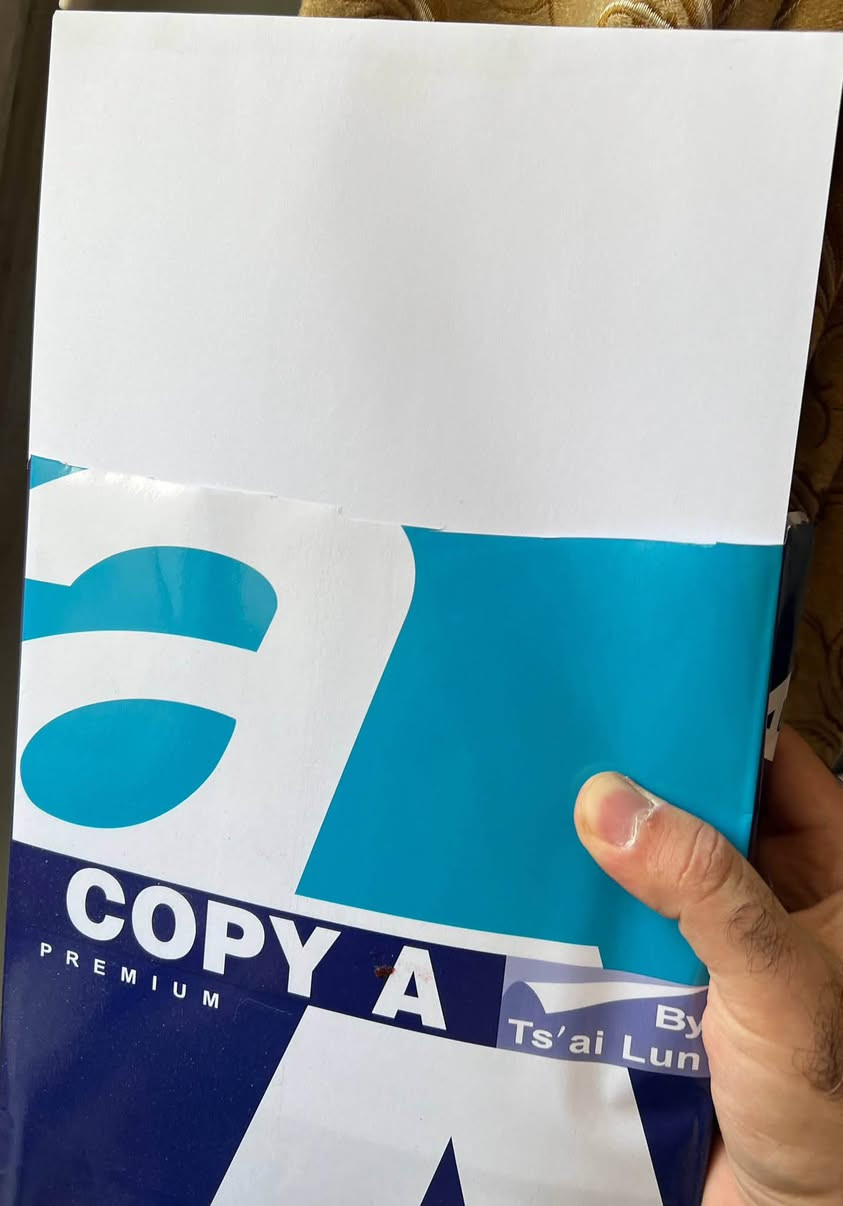 السلام عليكم
احنا مخزن اوراق a4, توفرت عندنا دفعة من اوراق a4 80g نوع دبلa
 سطوع الورقة 96%
اوراق نسخ وطباعة copy A
ففي حالة كنتم محتاجين شراء صناديق اوراق بامكاننا توفير الكمية المطلوبة 
الورق صيني
سعر الصندوق الواحد 20500
اقل كمية شراء هو 50 صندوق


**إذا كنت صاحب هذا الإعلان وتريد حذفه لأي سبب، رجاءا أرسل رسالة إلى الدعم الفني**
