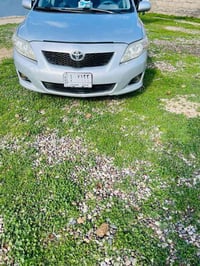 كورلا سلفر موديل 2009 بسمي رقم كركوك  ضرر باب مبدل وكاله وباب اصلي موج...