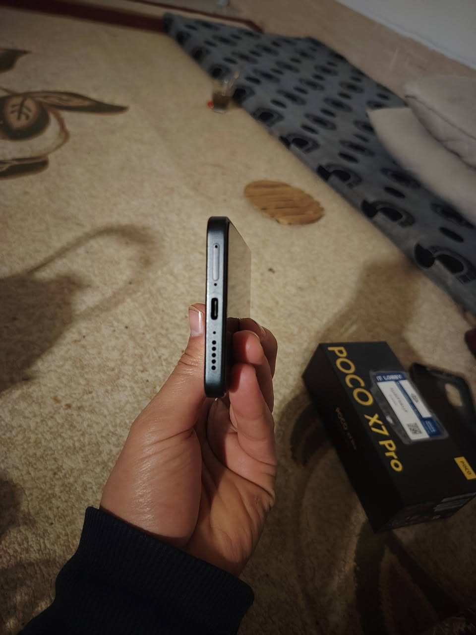 للبيع شاومي بوكوx7pro ذاكرة512 ذاكرة عشوائية24 لون اسود مابيه ولاشخط ولاعذر اخو الجديد غير مفتوح كامل الاغراض الاصلية مع ضمان18 شهر وفاتورة الشراء السعر 350الف دينار قفل


**إذا كنت صاحب هذا الإعلان وتريد حذفه لأي سبب، رجاءا أرسل رسالة إلى الدعم الفني**