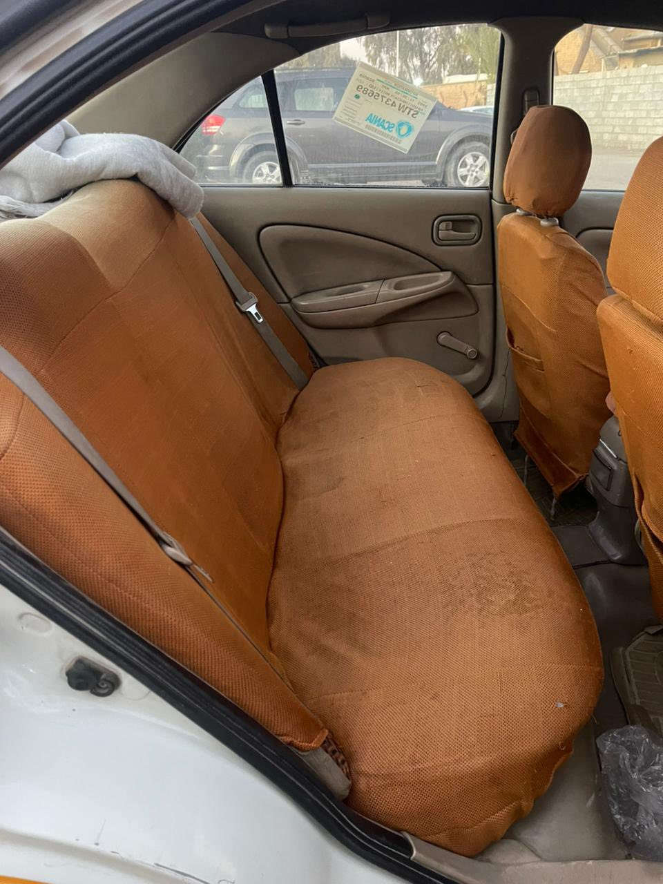 نيسان صني ياباني 2009 محرك ابيض سنويه بسمي بيه كابون بانزين ضرره جامرلغ سائق فقط بدون دواخل بلادي ابيض سياره حلوه وجاهزه بيع فقط 
العنوان : كركوك 
مااجاوب ع الفيس سعره 97 بيه مجال قليل اتصل وتدلل ***********
