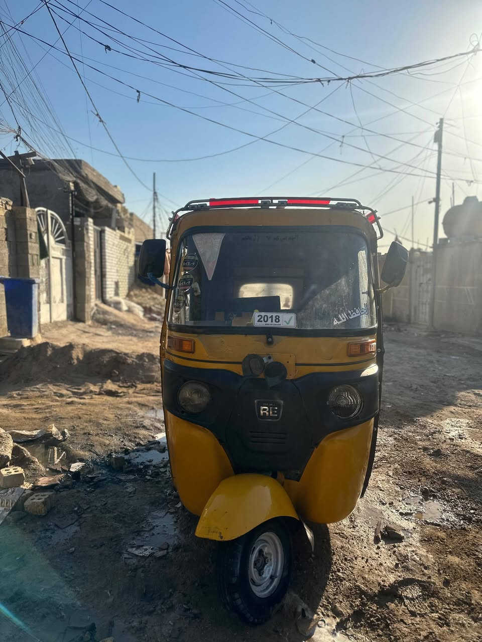 عليكم تكتك للبيع موديل 19 شهر 4 التكتك خير من الله تجفيت شركه 6 اوراق مال المصطفى تكتك حلوه ونضيفه لا توكفك بشارع المكينه لا تنقص ولا تبخر تجي وتشوف عنوان بغداد العبيدي ***********
