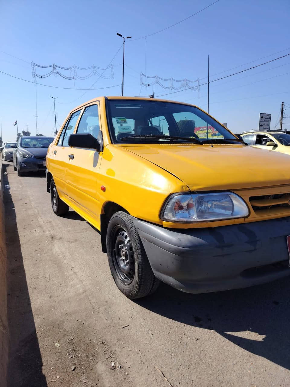 السلام عليكم سايبا موديل 2020 
هيئة غرامات مصفرة  السيارة كفالة عامة 
مكاني بغداد البلديات رقم الهاتف ***********
