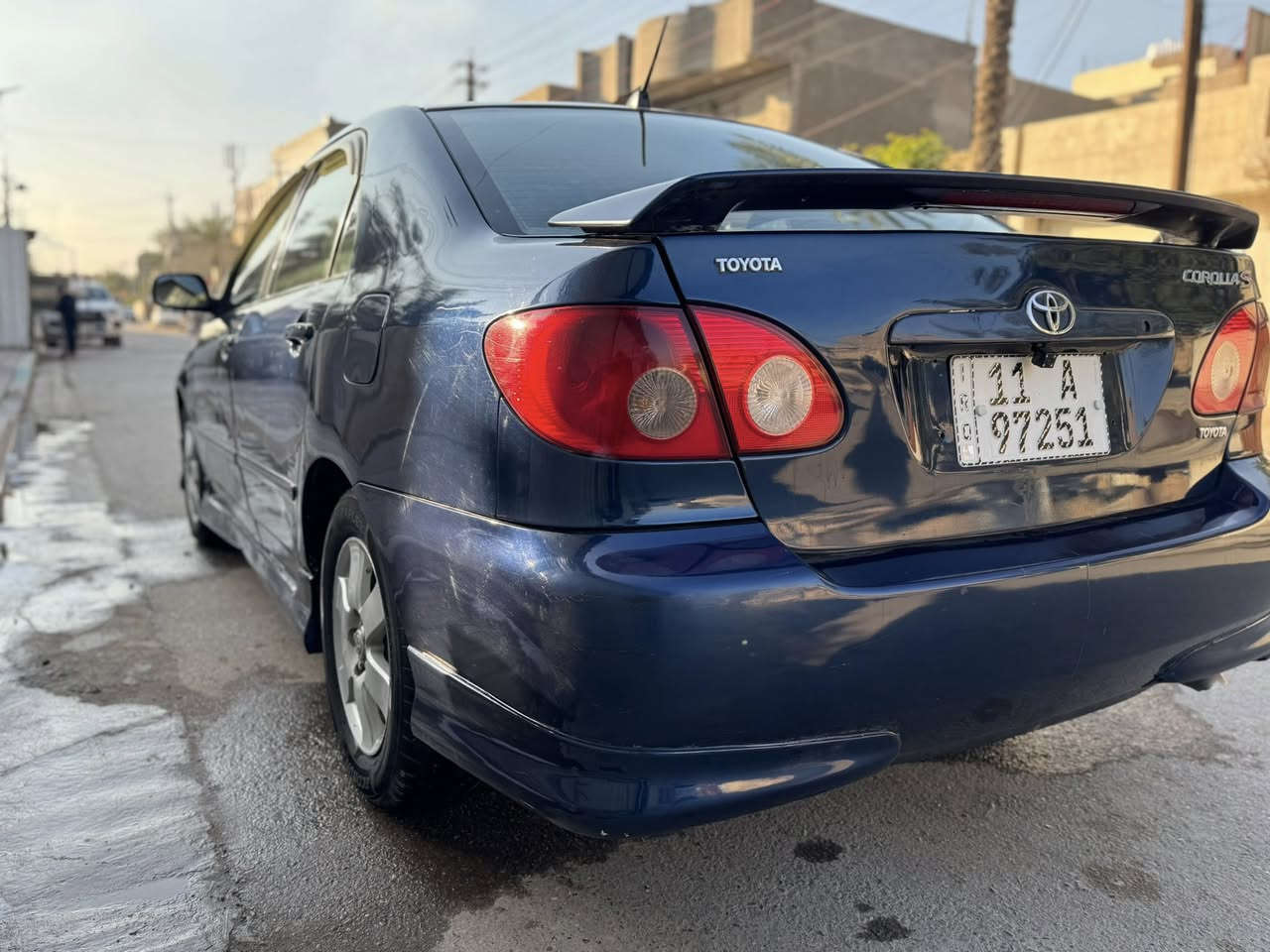 كورلا تويوتا موديل 2007  فول فتحه شاشه السياه سبورت بلادي  بدون اي نقص تبريد ثلج كير مكينه لوك حداديه تخم تاير جديد مصبوغه عام للجماليه اثر جراد بدون حادث شاصي مكفول بدون اي دواخل 
رقم بغداد جدبد بسمي هزه جديده يعني كبل تحويل متعبك 
سعر 87 بي مجال بسيط 
# اقره التفاصيل كبل الاتصال 
***********
مكاني بغداد زعفرانيه
