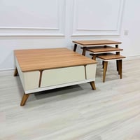 رجعنالكم وية بداية العام الجديد 🥳سيت طبلات متداخل 1+3 توفر بلون الكريم...