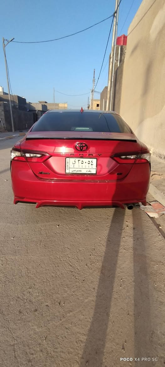 كامري وارده امريكي موديل 22 
بيهه جاملغ وبنيد تبديل و 3 قطع صبغ
 سياره كلشي حلوه 
ماشيه 49 الف ما بيهه كل نقص رقم بغداد بسمي مداور ثاني يوم 
السعر خاص او اتصال على الرقم ***********
