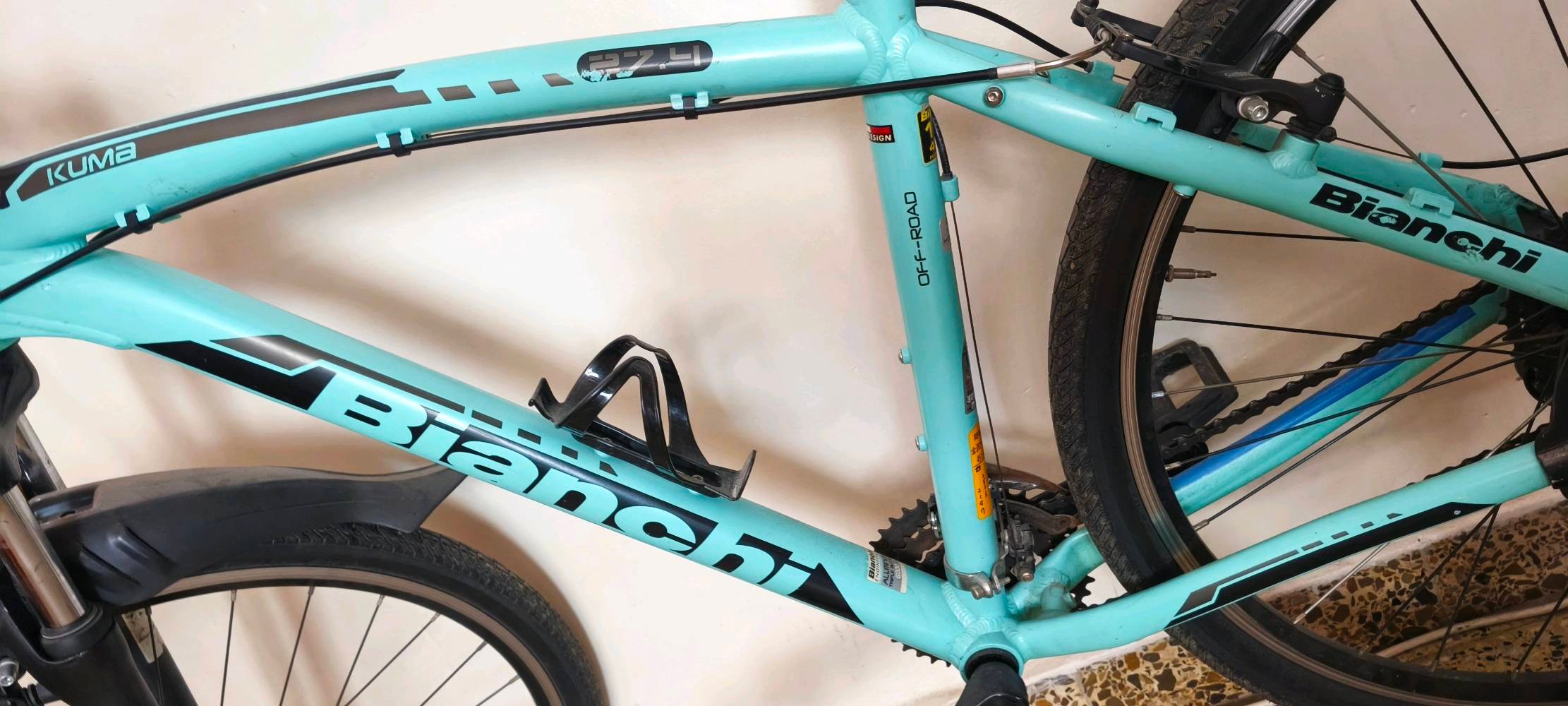 بايسكل حجم 27.5 فول مواصفات معدن المنيوم كير ويدات من شيمانو تايرات ياباني اصلي قفل دبل 