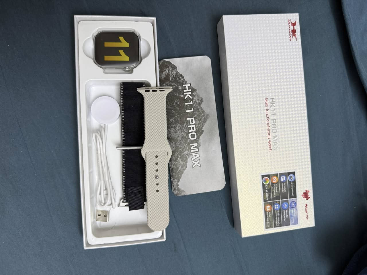 للبيع ساعة Hk11 اخر اصدار حجم 46 حقيقي الساعة اقوى ساعة ماستر كوبي بالعراق لمسها مايختلف عن الايفون وضد الماء واستديوا صور من الاخير ماتكدر تفرقها عن ساعة ابل وياها سيرين وشاحن لاسكي وكارت ضمان سنة كاملة اللون فضي السعر 35 مكاني بصرة الجمعيات


**إذا كنت صاحب هذا الإعلان وتريد حذفه لأي سبب، رجاءا أرسل رسالة إلى الدعم الفني**