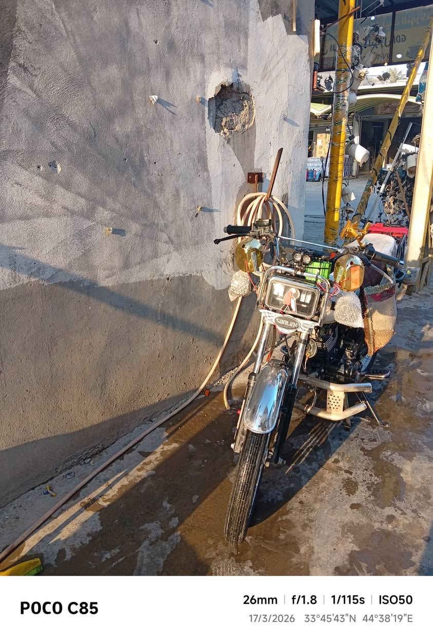 سلام عليكم شباب دراجه سيفان موديل 2026 للبيع دراجه كامله وخير من الله شاشه شغاله كهربايات كامله السعر 750 وبيه مجال الطيبين المكان بعقوبة جسر خرنابات التواصل عله هاذه الرقم او خاص واتساب ***********
