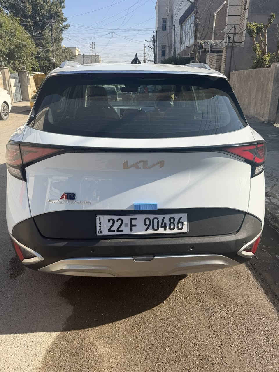 السلام عليكم…
سبورتج للبيع موديل 2024 رقم اربيل بأسمنه السياره كفاله من الضربه والصبغ والبارد ماخذيهه زيرو على ادينه من شركه الق تاج البنوك ماشيه 47 كير مكينه كفاله من كلشي 
المواصفات/
1_بصمه
2_كشنات كهرباء 
3_جنطه كهرباء
4_داخل ابيض 
5_تدفئه كشنات 
وبعد هواي مواصفات بيهه وعلى وضع الشركه السياره سبير منازل بصمات عدد2 تريد تحويل وكاله حاظر مكان السياره بغداد 
السعر/224$
للاستفسار/***********
