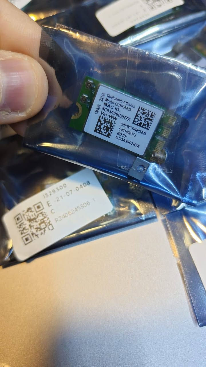 Wifi  لابتوب القطعه 3 الاف


**إذا كنت صاحب هذا الإعلان وتريد حذفه لأي سبب، رجاءا أرسل رسالة إلى الدعم الفني**