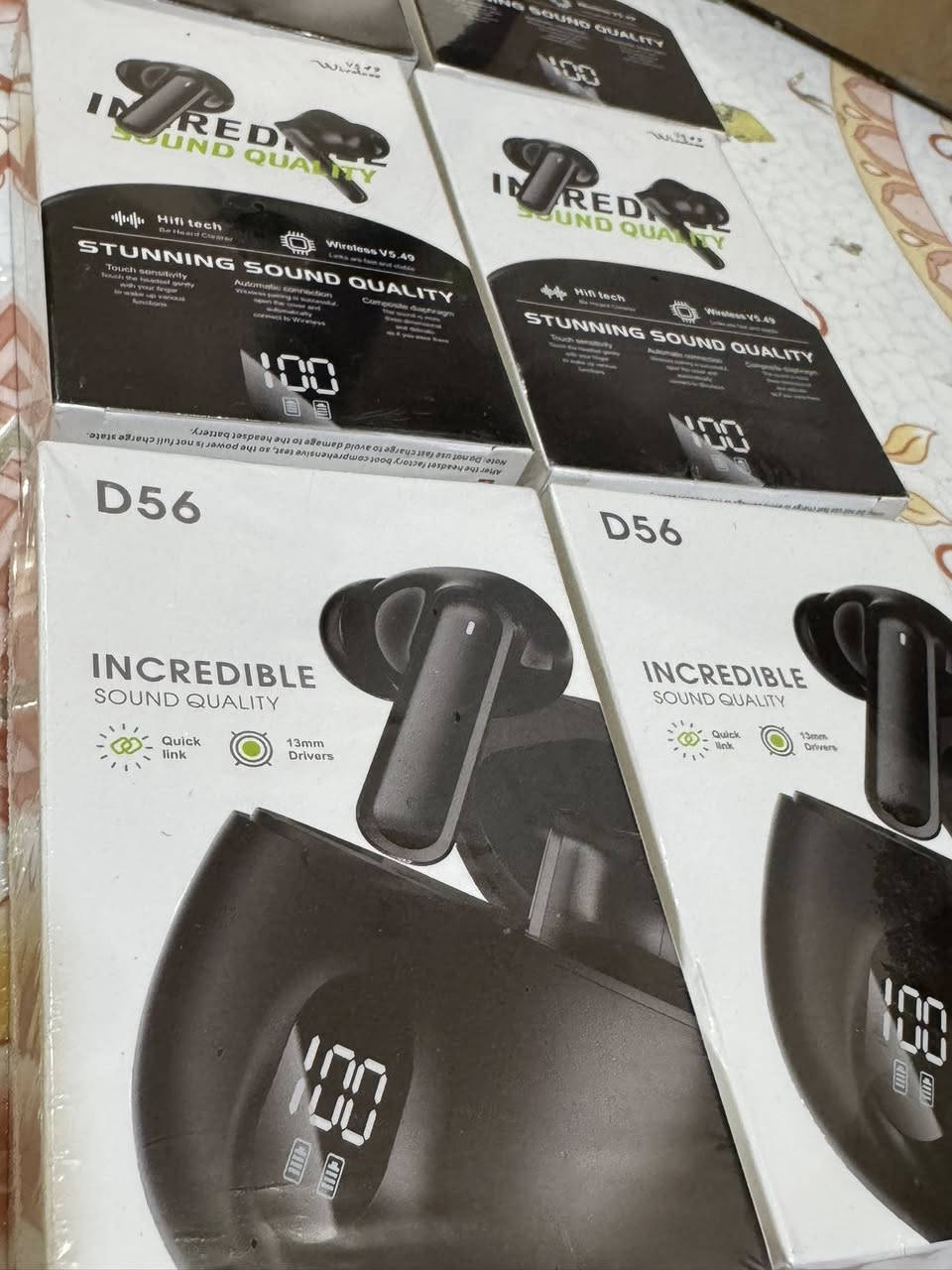 6 قطع ايربودات راقية جدا شحن وصوت وبعدهن بالسلفون اطونا بيهن سعر وبالعافية


**إذا كنت صاحب هذا الإعلان وتريد حذفه لأي سبب، رجاءا أرسل رسالة إلى الدعم الفني**