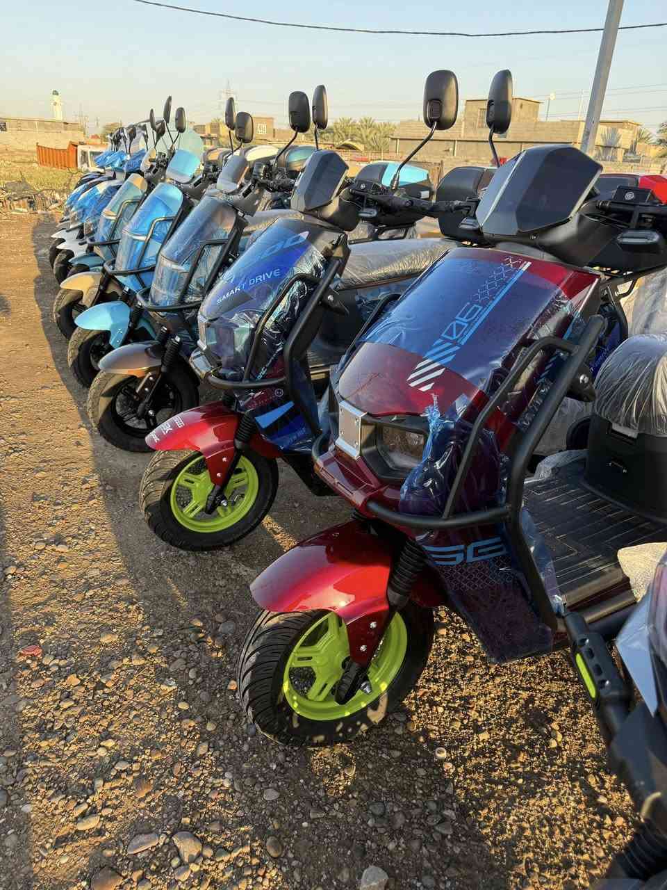 سلام عليكم تم بعون الله وصول وجبه جديده من دراجات الكهربائيه للبيع بالنقد ولقساط العنوان طارميه مدخل الخان القديم ***********.  ***********
