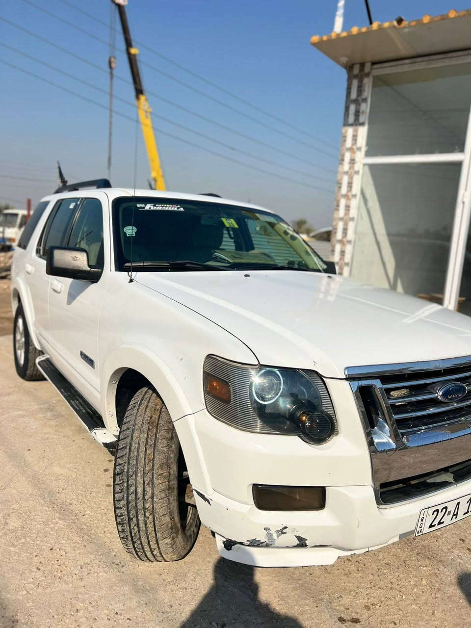 السلام عليكم
فورد اكسبلور 2007  

كفاله عدا الجاملغ جهة السائق مصبوغ 

تبريد شغال كشنات منفصل داخل بيجي 

فتحة سقف  ومداور ثاني يوم السياره خير من الله 

السعر 110 وقابل للتفاوض

 مكاني الديوانية 

***********

