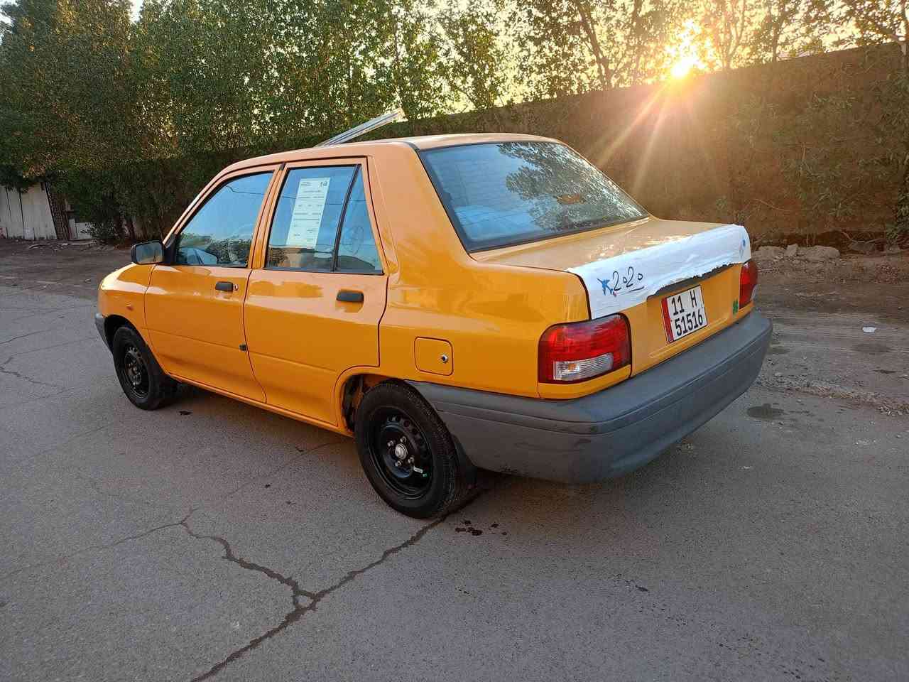 سلام عليكم سايبا موديل 2018بيه شويه صبغ بلباب سايق يم اليده باقي الكشر مكفول سياره حلوه تخم تاير صدر امامي خلفي كير ومحرك خير من الله شواصي انضاف 
تبريد تدفئه بسمي رقم جديد النكليزي سياره خير من الله 
العنوان بغداد الجديده شارع المسبح التصال ***********
