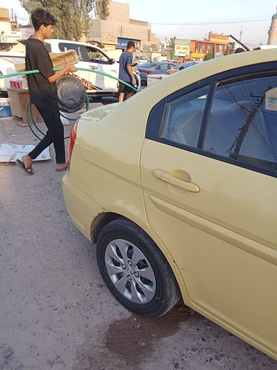 سلام عليكم سياره اكسنت خليجي مديل 2010 كامر ه شاشه تحكمات استيرن تبريد بس غاز بدون حادث منظومه غاز رقم دولي حديث بدون غرمات مروريه وهيه سنويه رسمي إلى سنه الثلاثين مكان بغداد البلدات رقم الهاتف *********** غدا متواجد عصرا

