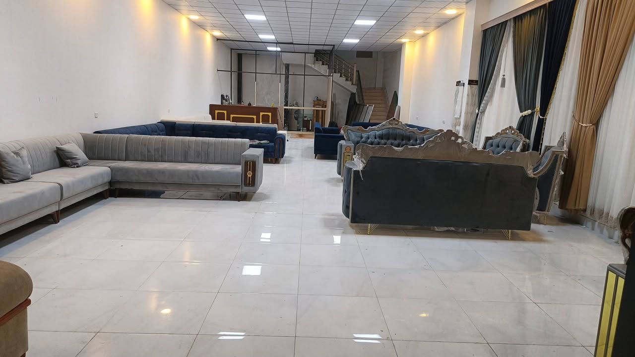 يعلن معرض و معمل الفخامة للاثاث
‏   ......للبيع بالنقد والاقساط . . . . .
‏عرض  عرض عرض🔥🔥 
‏ديوان مودرن عدل بسعر (٨٥ ألف )للمتر . . 
‏المواصفات 
‏بلوك أسود ١٦ ملم 
‏السير جام روسي 
‏الإسفنج مميز أول مقعد مع الضهر 
‏القماش حسب طلب الزبون 
‏للاستفسار الاتصال
‏ ***********  وتساب و اتصال 
‏*********** وتساب وتصال   
‏زورونا تجون أجمل ما يكون
يوجد نظام التقسيط لجميع موظفي الدوله و العقود على جميع المصارف  
‏العنوان _ الأنبار _ الفلوجة _ شارع الجيش الشعبي قرب المحكة
‏
