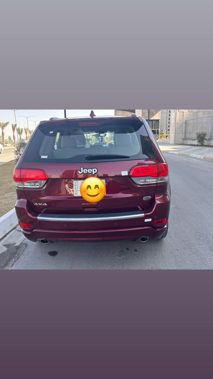 للبيع فقط   السعر  $ 27 ⚠️( 270 )
المركبة    :  جيب گراند شيروكي 
موديل   : 2019
الفئة     : اوڤر لاند 
الرقم     : بغداد 
المركبة :    خليجية ✅✅
المواصفات :
✅محرك 3600 ( 6 سلندر )+ الگير 🔱 مكفولات 
✅اللون ماروني ( احمر غير محدد ) 
✅حساسات امامية 
✅شاشة كبيرة 
✅استيرن كهرباء 
✅داخل جلد  
✅كامرة خلفية دوارة 
✅نقطة عمياء
✅جگات خلفية وامامية  
✅بصمة و تشغيل عن بعد
✅الجنطة كهرباء
✅مقاعد امامية كهرباء 
✅حساس خلفي + رادارات 
✅فتحة سقف بانوراما
  ⚠️⚠️⚠️السيارة بدون حادث 
فقط بعض الملاحضات 
مرفقة بالصور 
بدون صبغ 
الاستفسار على الرقم    *********** 
العنوان  بغداد  حي الجهاد
