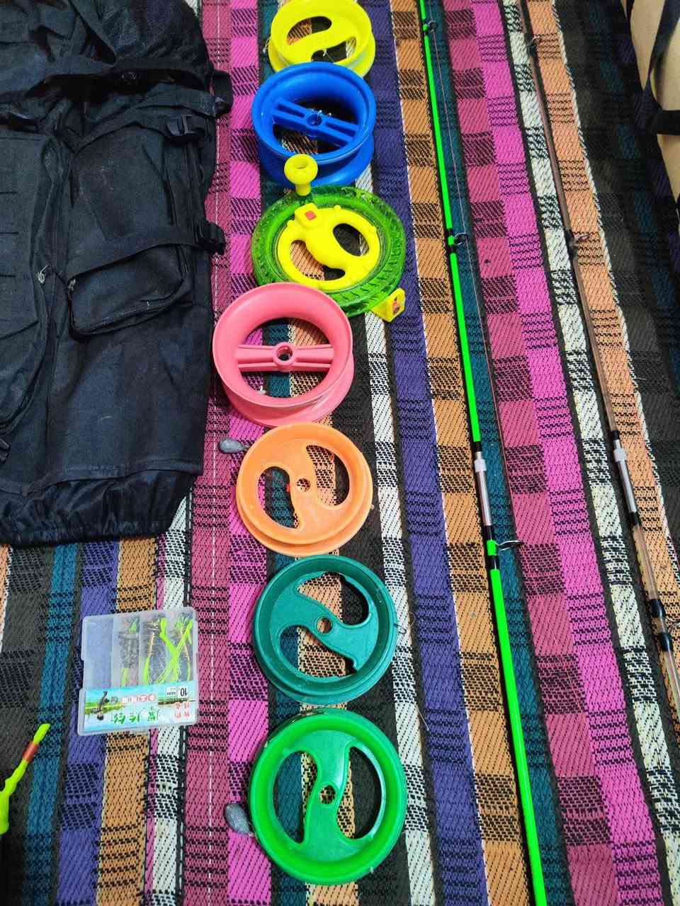 شلعة كامله للبيع ب150 الف
الملحقات
خيمة غير مستخدمه من 3 الى 4 نفر
كرسي يصفط
عصى صيد كامله عدد 2
مثبت عصى عدد 3
ابكار مع الخيوط
جنطه حجم 80 لتر
بوكس 3 طوابق يحتوي على ملحقات الصيد
وكلشي مبين بالصور


**إذا كنت صاحب هذا الإعلان وتريد حذفه لأي سبب، رجاءا أرسل رسالة إلى الدعم الفني**